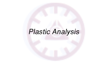 Plastic Analysis